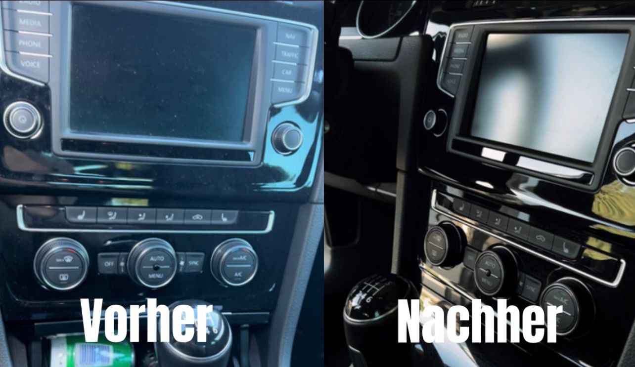 Auto Detailing Vorher-Nachher - Sitzreinigung und Polsteraufbereitung