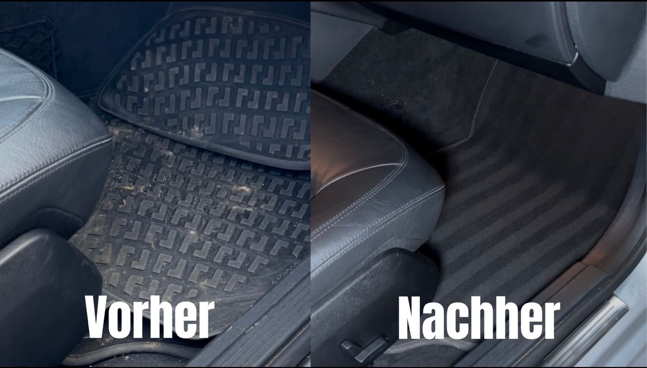 Mobile Autopflege Transformation - Komplette Innenraumaufbereitung