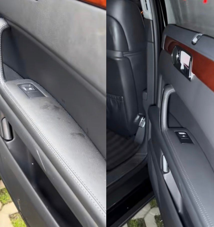 Mobile Fahrzeugaufbereitung - Polsterreinigung Transformation